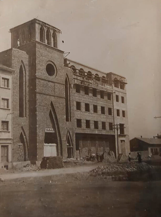 Imagen de la fachada de la Iglesia